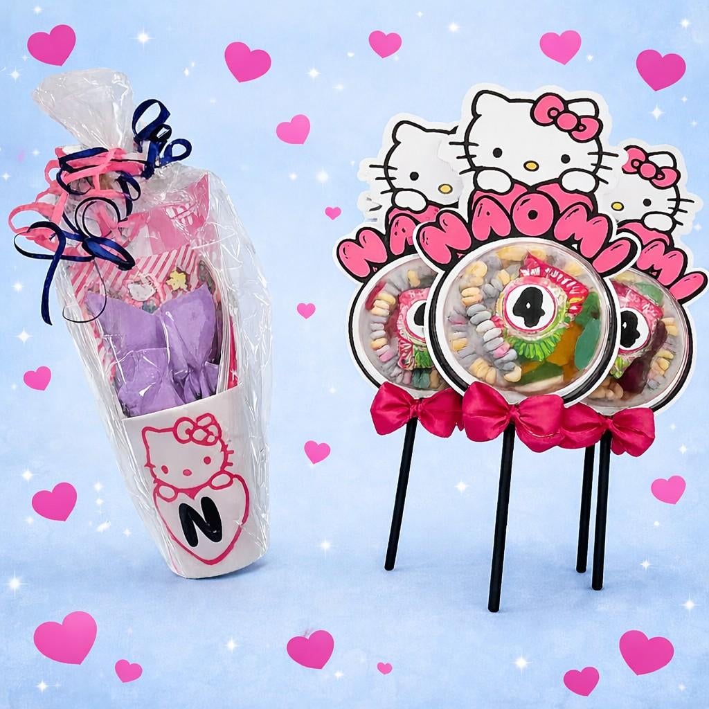 Bol traktatie van Hello Kitty, Ophalen of Verzenden, Nieuw, Bakvorm