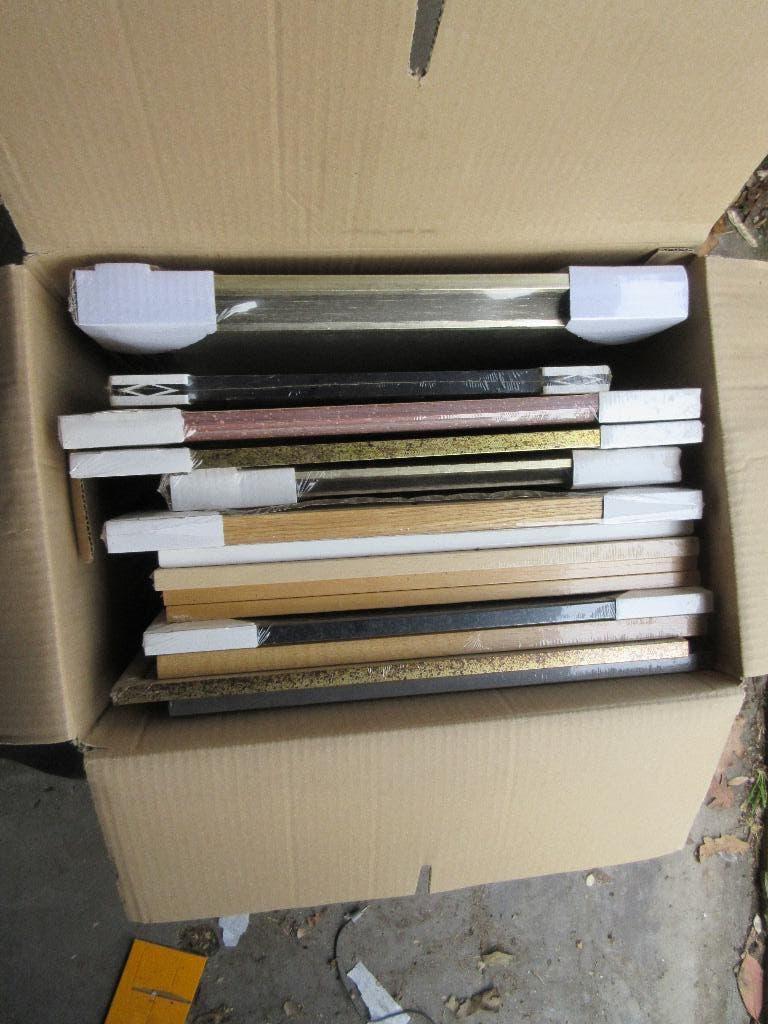 Doos met fotolijsten, Ophalen, Nieuw