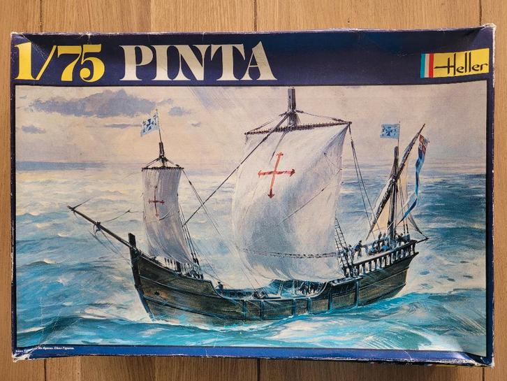 1:75 1/75 Heller Pinta, Hobby en Vrije tijd, Modelbouw | Boten en Schepen, Zo goed als nieuw, 1:50 tot 1:200, Heller, Ophalen of Verzenden