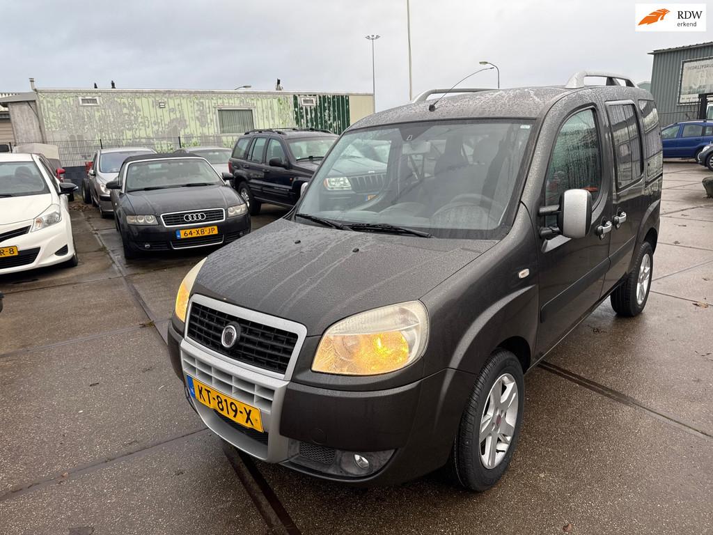 Fiat Doblò 1.4 Dynamic Inruil Mogelijk, Auto's, Fiat, Voorwielaandrijving, Gebruikt, Doblo, 4 cilinders