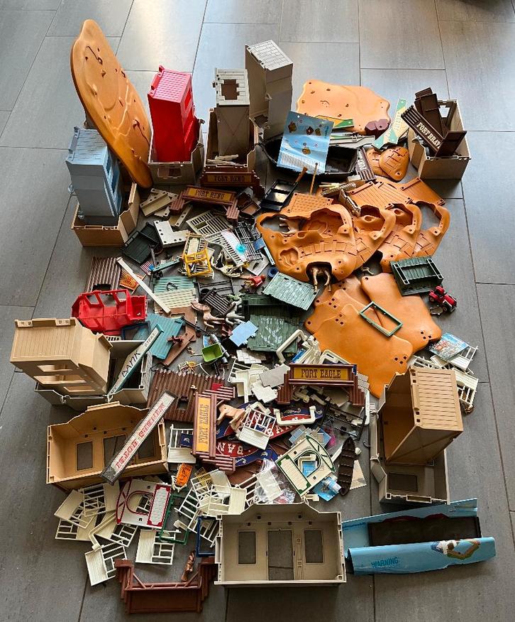 Playmobil Losse Onderdelen Doos 7: Western Rosa Boerderij, Kinderen en Baby's, Speelgoed | Playmobil, Gebruikt, Los playmobil