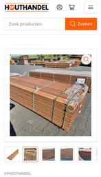 Vlonderplanken hardhout | Diverse maten | Scherpe prijzen, Tuin en Terras, Ophalen of Verzenden, Nieuw, Hout