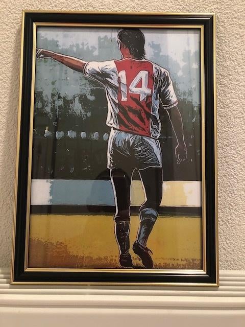 Cruyff nr 14, Verzamelen, Verzenden, Zo goed als nieuw, Ajax, Overige typen