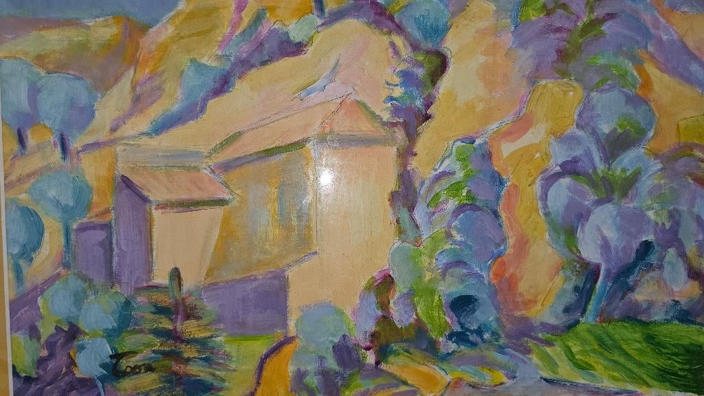 Toon Hermans  Uniek werk  Gesigneerd, Antiek en Kunst, Ophalen