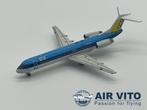 Jc wings 1:400 klm fokker 100 hybride schaalmodel diecast, Schaalmodel, -, Ophalen of Verzenden, Zo goed als nieuw