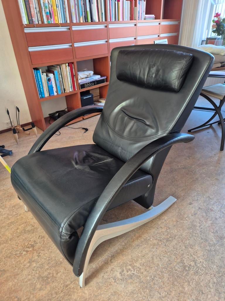 Rolf Benz 3100, Huis en Inrichting, Ophalen, Gebruikt, 50 tot 75 cm, Leer