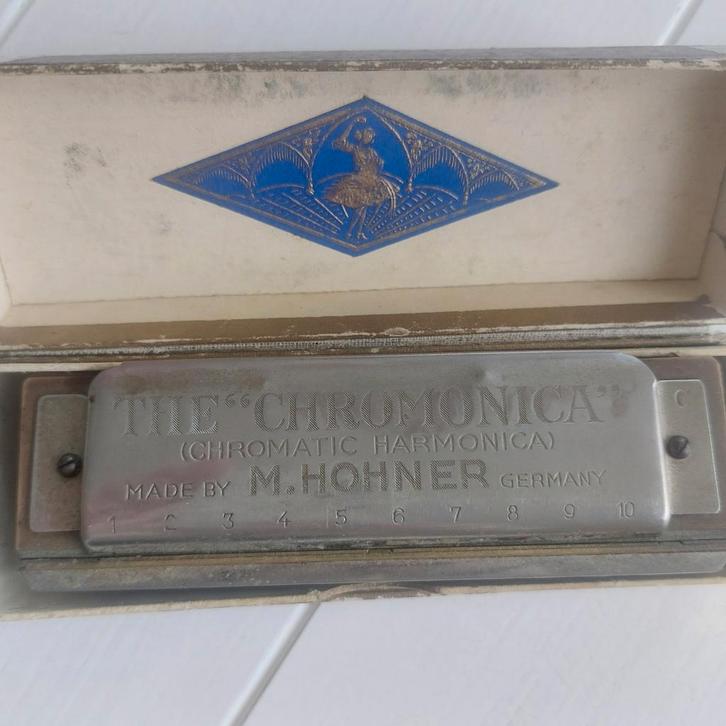 Grote collectie vintage Hohner & Koch mondharmonica’s, Muziek en Instrumenten, Blaasinstrumenten | Mondharmonica's, Gebruikt, Chromatisch
