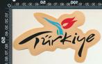 Sticker: Turkiye (Ruitsticker), Ophalen of Verzenden, Zo goed als nieuw, Bedrijf of Vereniging