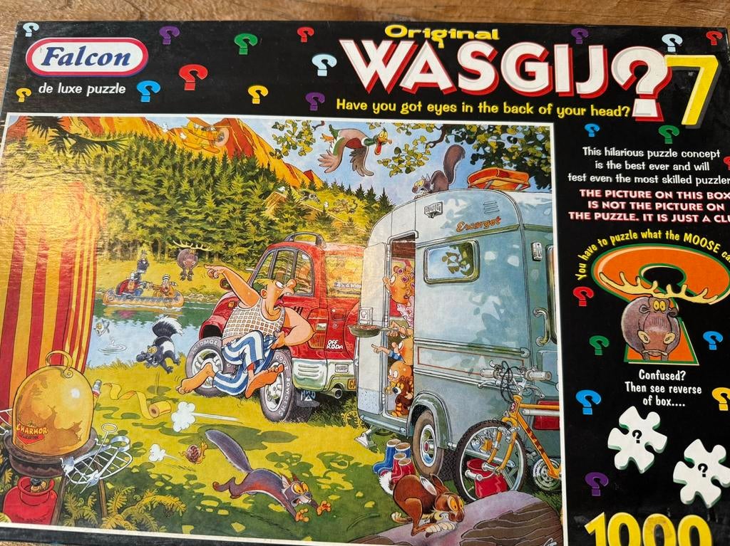 Wasgij original 7 - bear necessities, Ophalen of Verzenden, 500 t/m 1500 stukjes, Zo goed als nieuw