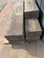 4 beton bielzen zwaar, Ophalen of Verzenden, Gebruikt, Overige materialen