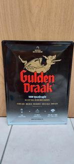 Reclamebord Gulden Draak, Verzamelen, Biermerken, Ophalen of Verzenden, Nieuw, Reclamebord, Plaat of Schild, Overige merken