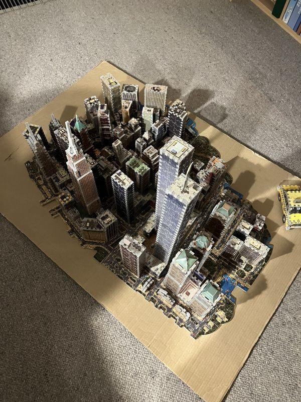 Puzz 3D puzzel van New York 3341 stukjes, Hobby en Vrije tijd, Denksport en Puzzels, Ophalen of Verzenden, Meer dan 1500 stukjes