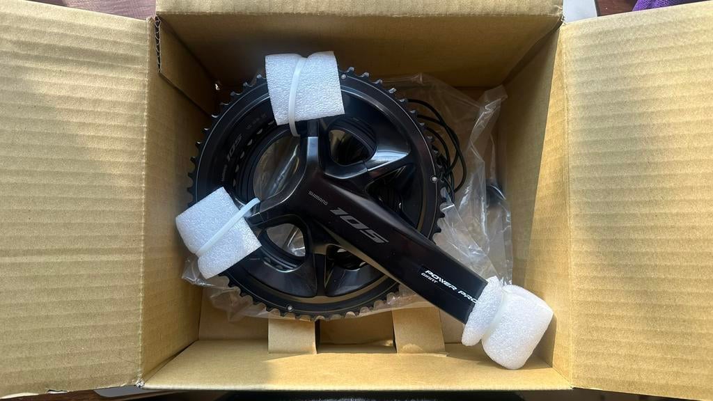 Nieuwe Giant Power Pro Crankstel Powermeter 12v 170mm 52/36, Ophalen of Verzenden, Nieuw, Crankstel of Pedalen