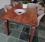 Teakhouten tafel - 200x94cm, Huis en Inrichting, Tafels | Eettafels, Ophalen