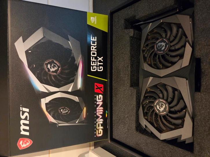 MSI Geforce GTX 1660 Super Gaming., Computers en Software, Videokaarten, Zo goed als nieuw, Nvidia, PCI-Express 3.0, GDDR4, HDMI