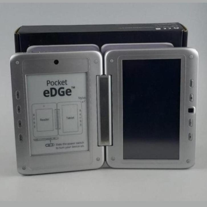 EnTourage Tablet PC Pocket eDGe Zwart/Zilver, Computers en Software, E-readers, Zo goed als nieuw