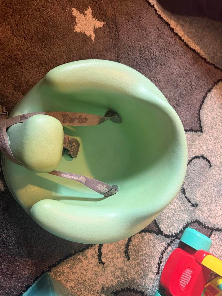 Bumbo Zitje - Comfortabel en veilig, Ophalen, Gebruikt, Overige typen, Gordel(s)