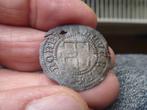 Bodemvondst. B1.  Munt of rekenpenning. Zweden . 1520, Ophalen of Verzenden, Overige landen, Losse munt