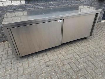 Werktafel spoeltafel snijtafel werkbank beschikbaar voor biedingen