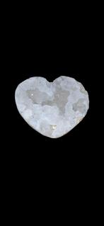 Bergkristal hart geode nr 1, Ophalen of Verzenden, Mineraal