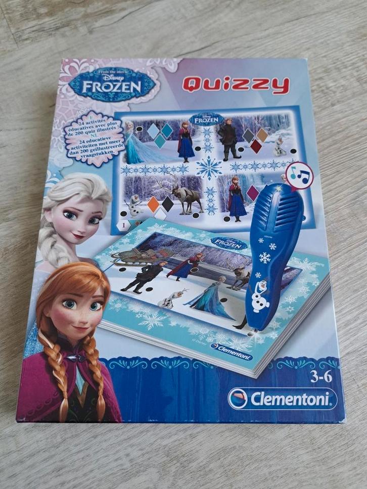 Frozen quizzy/electro, Kinderen en Baby's, Speelgoed | Educatief en Creatief, Zo goed als nieuw, Puzzelen, Met geluid, Ophalen of Verzenden