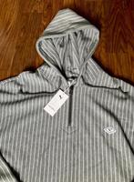Puma Nanamica terry cloth hoodie Large pinstripe grey, Maat 52/54 (L), Verzenden, Nieuw, Nanamica