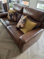 Goossens leren relaxbank - beschadigd, Ophalen, Gebruikt, 150 tot 200 cm, Tweepersoons
