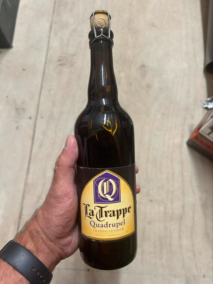 La Trappe Quadrupel 2008, Verzamelen, Biermerken, Zo goed als nieuw, Flesje(s), La Trappe, Ophalen of Verzenden