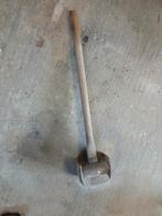 Antieke voorhamer met houten steel, Ophalen, Gebruikt