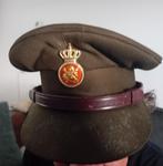 Oude Officierspet Landmacht Militaria, Ophalen of Verzenden, Landmacht, Helm of Baret