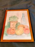 Hand geschilderd op papier in lijst, Ophalen