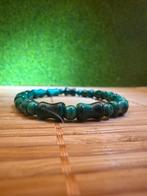 Chinese Malachiet Armband - Bamboe Design, Overige materialen, Nieuw, Ophalen of Verzenden, Met edelsteen