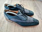Van Bommel Leren Veterschoenen Blauw Maat 42, Blauw, Ophalen of Verzenden, Van Bommel, Gedragen