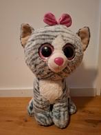 Ty Beanie Boo XL Kiki cat 42 cm hoog, Ophalen of Verzenden, Zo goed als nieuw, Poes