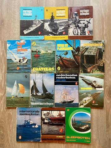 Veertien delen Grote Alkenreeks Scheepvaart / Sleepboten beschikbaar voor biedingen
