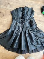 Korset jurk h&m gothic alternatieve style, Ophalen of Verzenden, Zo goed als nieuw, Maat 38/40 (M), Zwart