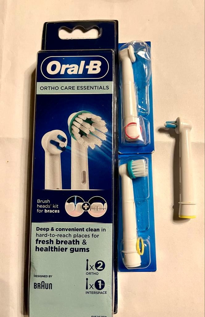 Oral-B Opzetborstels voor Beugel - Ortho Care, Witgoed en Apparatuur, Persoonlijke-verzorgingsapparatuur, Nieuw, Mondverzorging