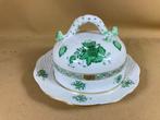 Herend Apponyi groen Chinese boeket groen botervloot, Ophalen of Verzenden