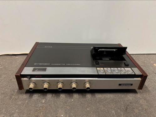 Retro Aristona Stereo Cassette Recorder 9146, Audio, Tv en Foto, Cassettedecks, Overige merken, Ophalen of Verzenden