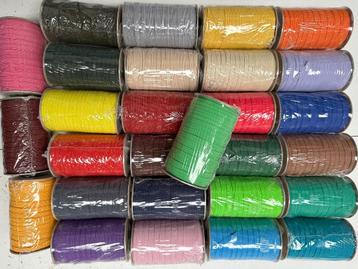 Elastiek 6mm 28x50 meter beschikbaar voor biedingen