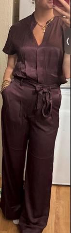 Bordeaux rode jumpsuit met open rug van Sissy-Boy, Kleding | Dames, Jumpsuits, Ophalen of Verzenden, Zo goed als nieuw, Rood