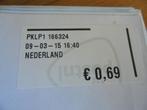 loketfrankeerzegels nrs beginnend met 16, Ophalen, Nederland