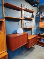 Twee Poul Cadovius wandmeubels, Ophalen, Gebruikt, 200 cm of meer, Mail