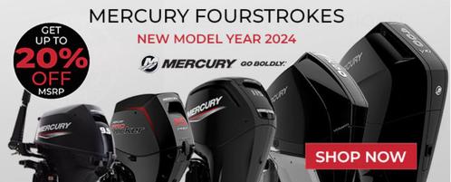 Nieuwe Mercury's 25 -60 pk 4T Voorradig! 100% de beste prijs, Watersport en Boten, Buiten- en Binnenboordmotoren, Nieuw, Benzine