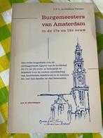 J.F.L. de Balbian Verster - Burgemeesters van Amsterdam, Boeken, Ophalen of Verzenden, 17e en 18e eeuw, Gelezen