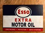 Mancave metalen borden OA Esso Valvoline  goodyear Castrol, Ophalen of Verzenden