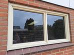 Kozijn, incl. 2 ruiten, SPOED! Én kozijn met deur + raam, Gebruikt, Raamkozijn, Minder dan 75 cm, Inclusief glas