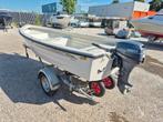 Crescent 410 met Yamaha 6pk 4takt, Watersport en Boten, Vis- en Consoleboten, Ophalen, Gebruikt