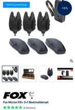fox beetmelders 3+1 rx+ beste set die er is, Watersport en Boten, Hengelsport | Karpervissen, Ophalen of Verzenden, Zo goed als nieuw