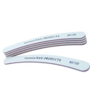 5x boemerang / boomerang nagelvijl #80/100, wit. beschikbaar voor biedingen